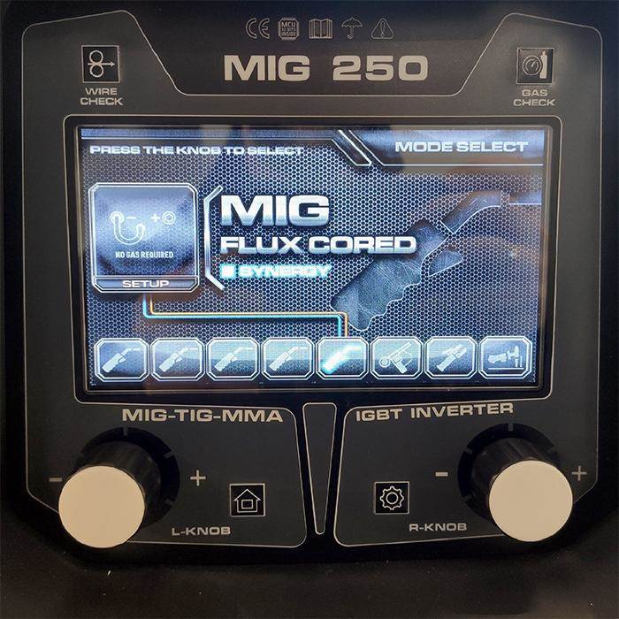 Fox Weld MIG 250 LCD 380V - 04