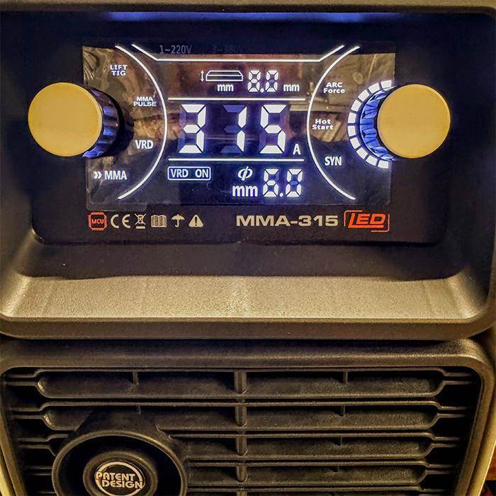 Fox Weld MMA 315 LED - 02